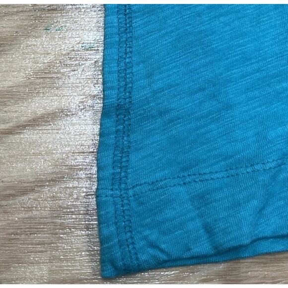 Aeropostale Y2K Women’s Tee Shirt Size Small Green Short Sleeve Burnout Top - Picture 6 of 9